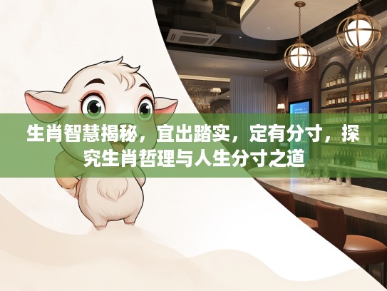 生肖智慧揭秘，宜出踏实，定有分寸，探究生肖哲理与人生分寸之道