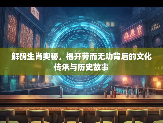 解码生肖奥秘，揭开劳而无功背后的文化传承与历史故事