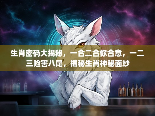 生肖密码大揭秘，一合二合你合意，一二三险害八尾，揭秘生肖神秘面纱