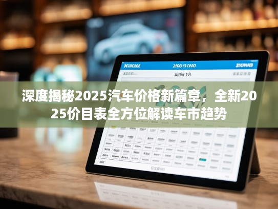 深度揭秘2025汽车价格新篇章，全新2025价目表全方位解读车市趋势