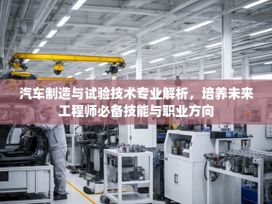 汽车制造与试验技术专业解析，培养未来工程师必备技能与职业方向
