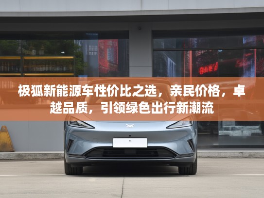 极狐新能源车性价比之选，亲民价格，卓越品质，引领绿色出行新潮流