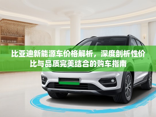 比亚迪新能源车价格解析，深度剖析性价比与品质完美结合的购车指南