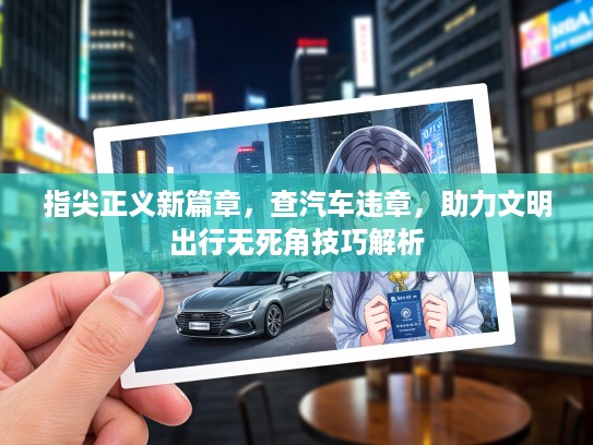 指尖正义新篇章，查汽车违章，助力文明出行无死角技巧解析