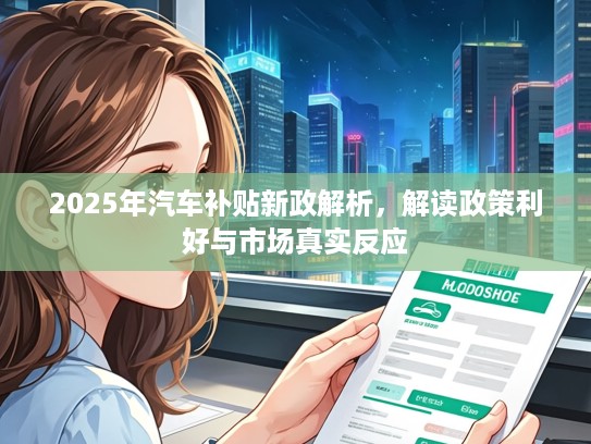 2025年汽车补贴新政解析，解读政策利好与市场真实反应