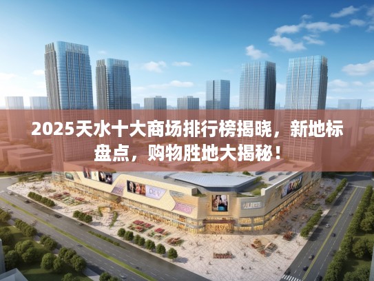2025天水十大商场排行榜揭晓，新地标盘点，购物胜地大揭秘！