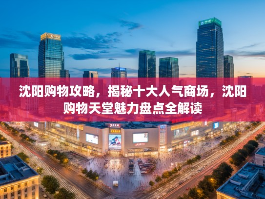 沈阳购物攻略，揭秘十大人气商场，沈阳购物天堂魅力盘点全解读