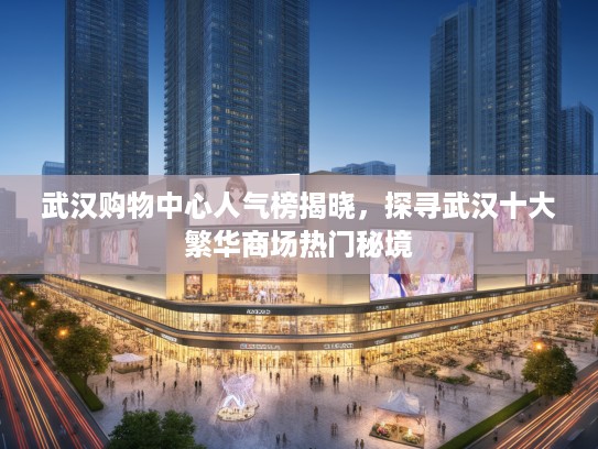 武汉购物中心人气榜揭晓，探寻武汉十大繁华商场热门秘境
