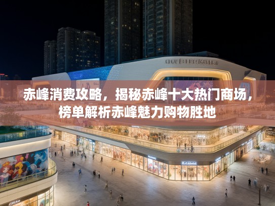赤峰消费攻略，揭秘赤峰十大热门商场，榜单解析赤峰魅力购物胜地