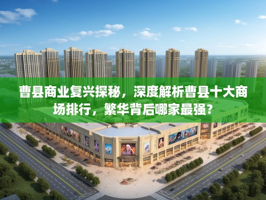 曹县商业复兴探秘，深度解析曹县十大商场排行，繁华背后哪家最强？