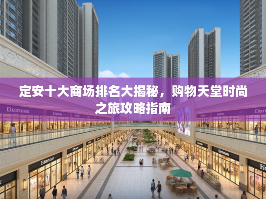 定安十大商场排名大揭秘，购物天堂时尚之旅攻略指南