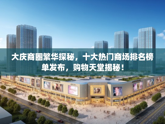 大庆商圈繁华探秘，十大热门商场排名榜单发布，购物天堂揭秘！