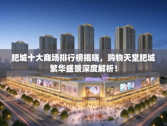 肥城十大商场排行榜揭晓，购物天堂肥城繁华盛景深度解析！