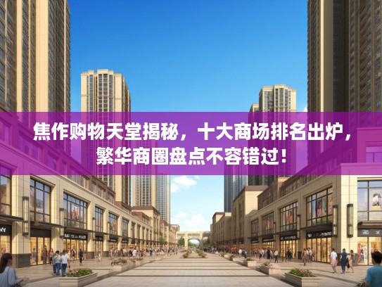 焦作购物天堂揭秘，十大商场排名出炉，繁华商圈盘点不容错过！