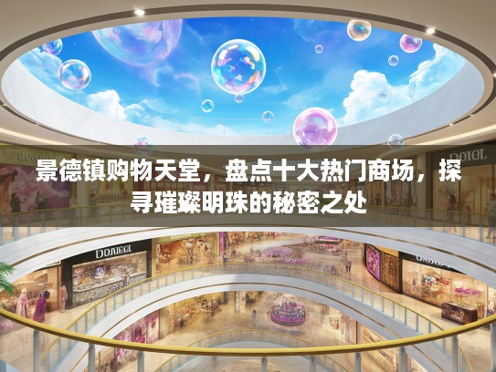 景德镇购物天堂，盘点十大热门商场，探寻璀璨明珠的秘密之处