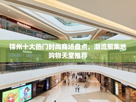 锦州十大热门时尚商场盘点，潮流聚集地购物天堂推荐