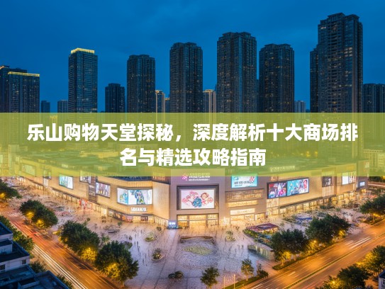 乐山购物天堂探秘，深度解析十大商场排名与精选攻略指南