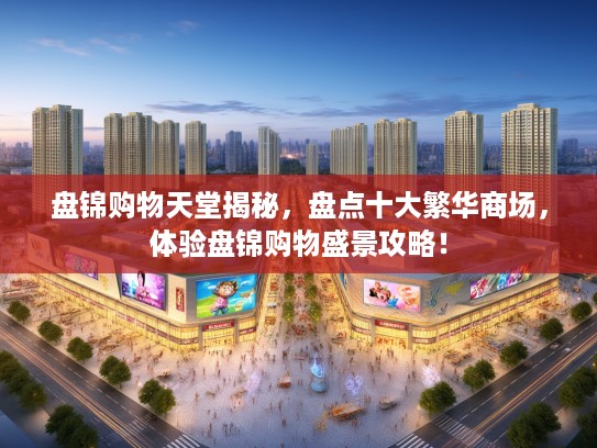 盘锦购物天堂揭秘，盘点十大繁华商场，体验盘锦购物盛景攻略！