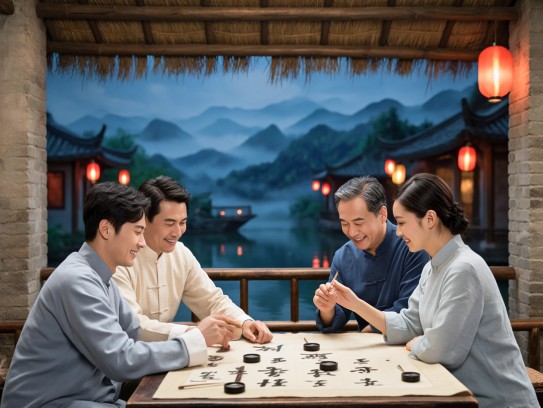 茅室蓬户成语探韵，古风诗意中探寻文人组词的艺术魅力