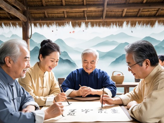 茅室蓬户成语探韵，古风诗意中探寻文人组词的艺术魅力