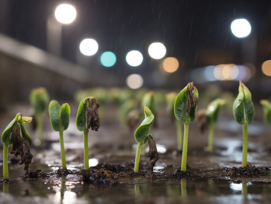 枯苗望雨，探寻成语枯苗望雨背后的诗意哲理与组词趣味