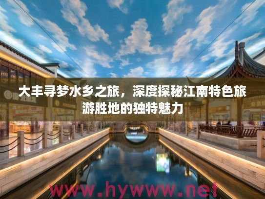 大丰寻梦水乡之旅，深度探秘江南特色旅游胜地的独特魅力